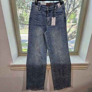 Judy Blue Jeans, High Waist, Retro Wide Size 7/28